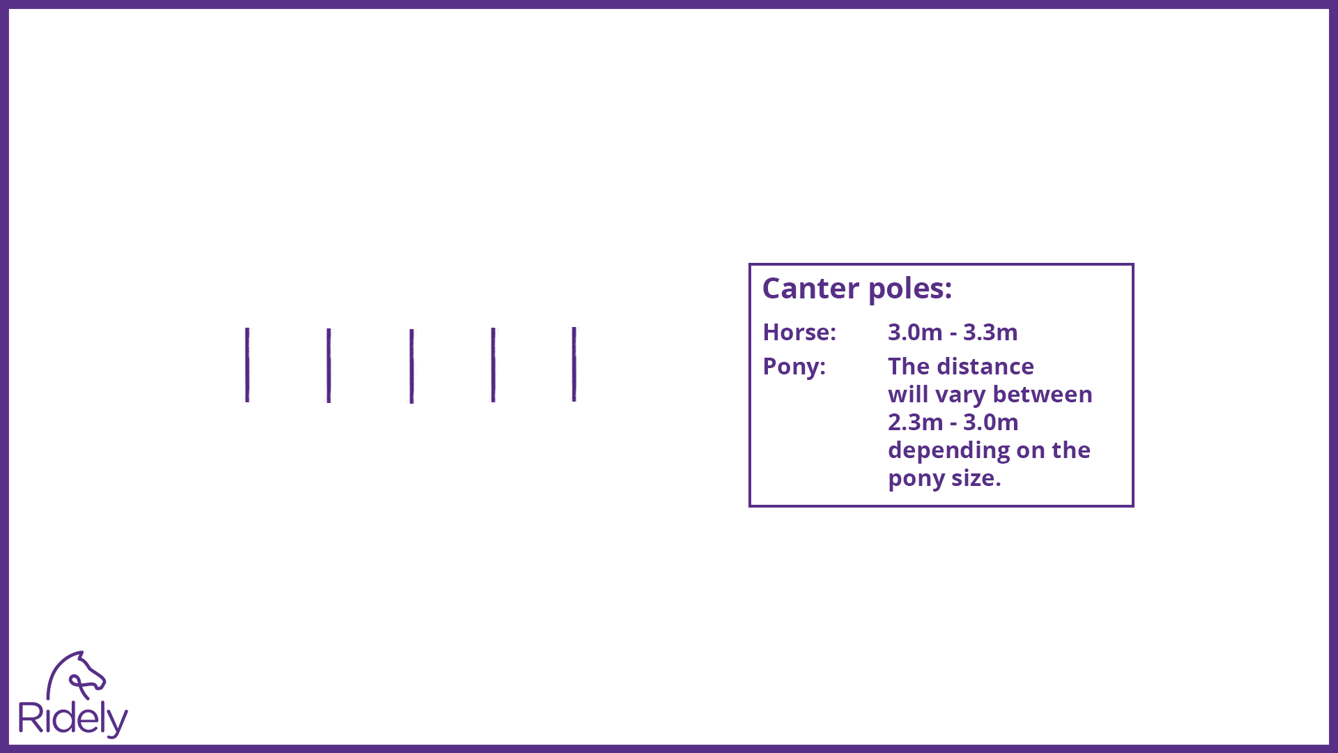 Canter poles